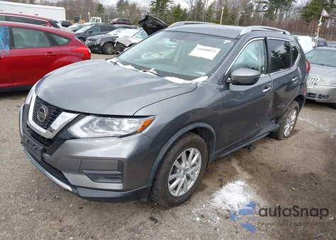 2019 Nissan Rogue Sv из США, поврежденный, VIN JN8AT2MV6KW380477